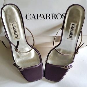 Lavender Sexy Dress Heel with Rhinestones,  Size 10